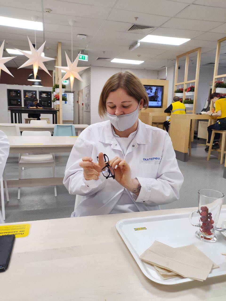 Екатерина в «Икее»