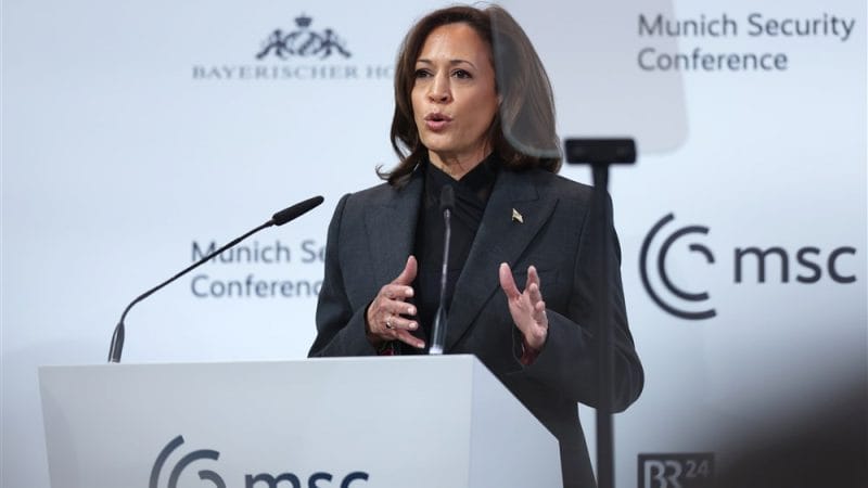 Вице-президент США Камала Харрис обвинила Россию в преступлениях против человечности