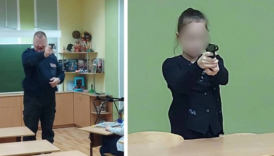 В Великом Новгороде «Боевое братство» учит четвероклассников стрелять из пистолета Макарова