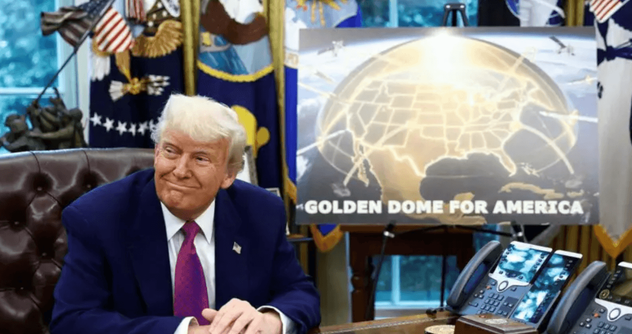 Трамп представил проект ПРО «Золотой купол» за $175 млрд — спутниковую систему для защиты США от ракетных ударов