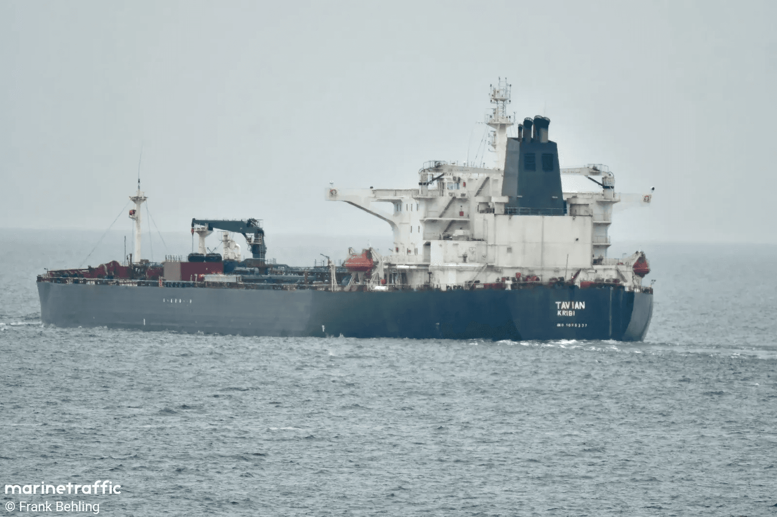 У берегов Германии впервые прошел танкер-«зомби» с российской нефтью