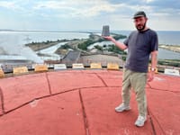 На крыше ЗАЭС