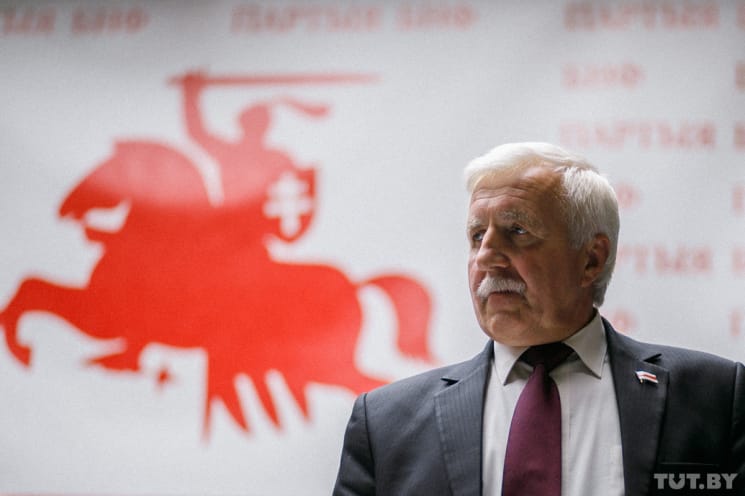 Задержан председатель партии «Белорусский народный фронт» Григорий Костусев, он находится в СИЗО КГБ
