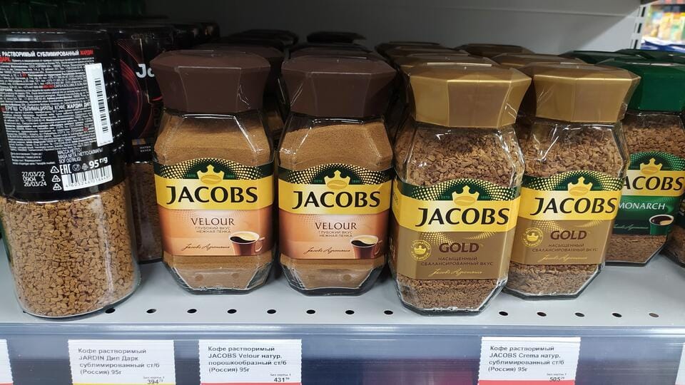 WSJ: Производитель кофе Jacobs будет выпускать его в России под другим брендом для защиты своей репутации, но не уйдет из РФ