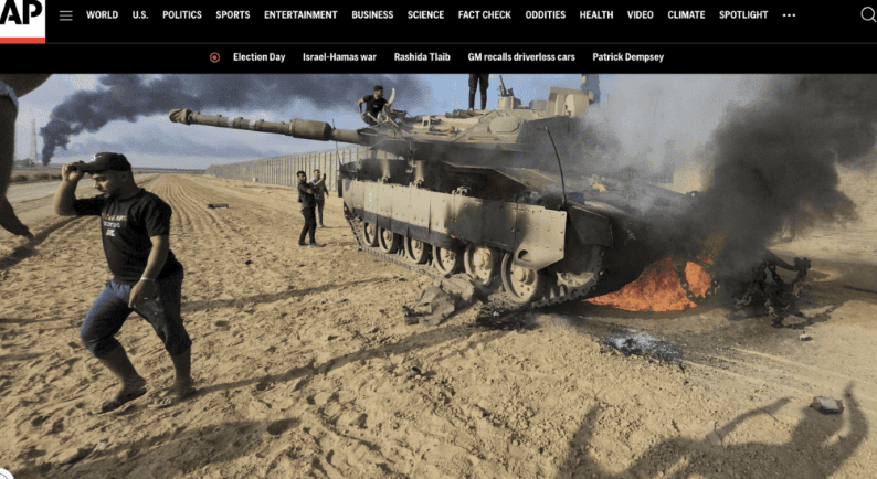 Фотографов, работающих на AP, CNN, NYT и Reuters, обвинили в сопровождении ХАМАС при нападении на Израиль