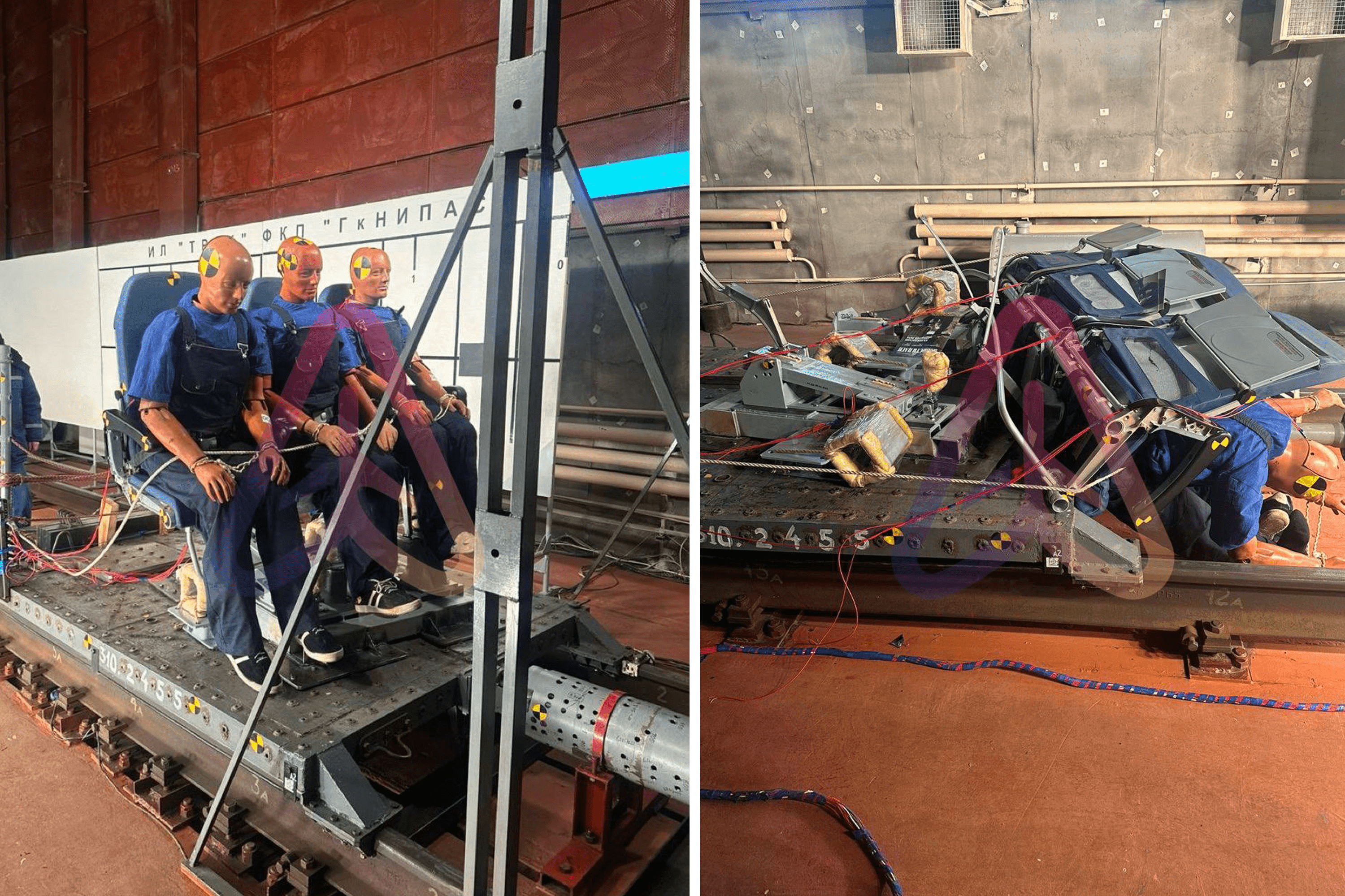 Отечественные кресла для импортозамещенного самолета SJ-100 вновь провалили испытания. При ударе они ломают пассажира пополам