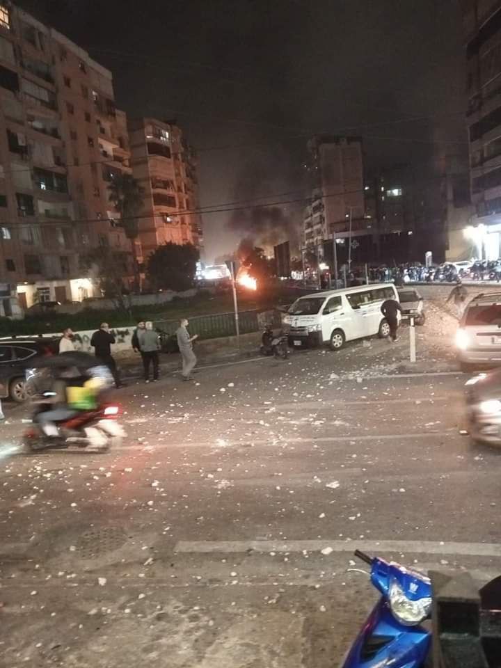 Последствия израильской атаки на Бейрут