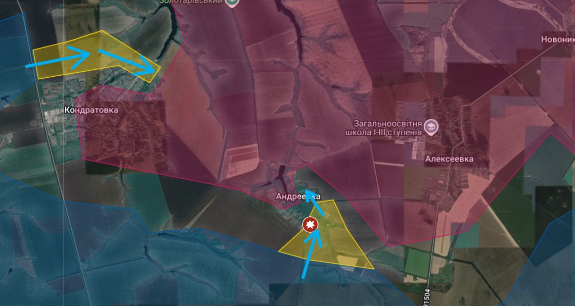 Ситуация около Кондратовки и Андреевки в приграничье Сумской области по версии Анатолия Радова