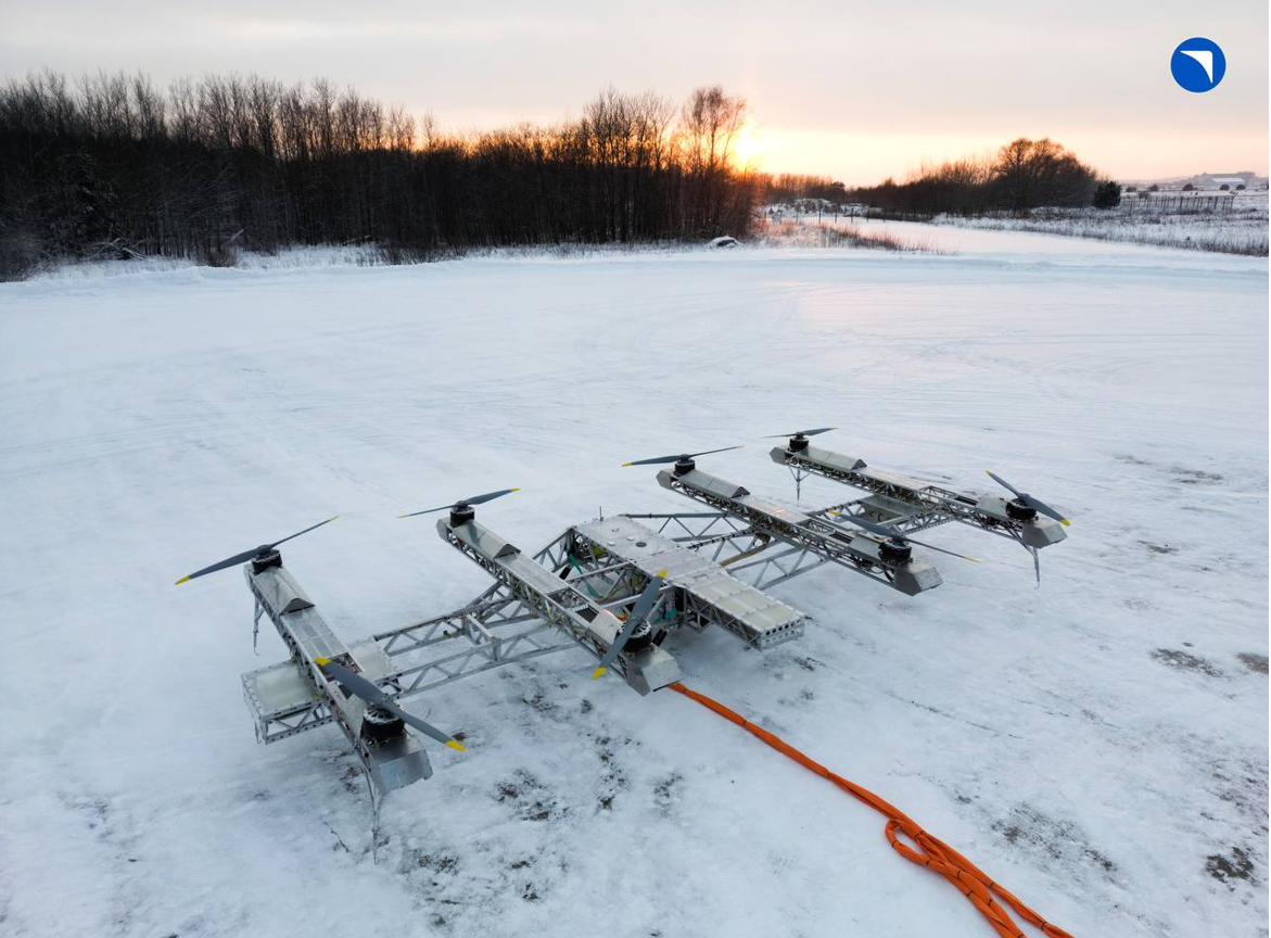 Беспилотник, разработанный для ПАО «Яковлев»