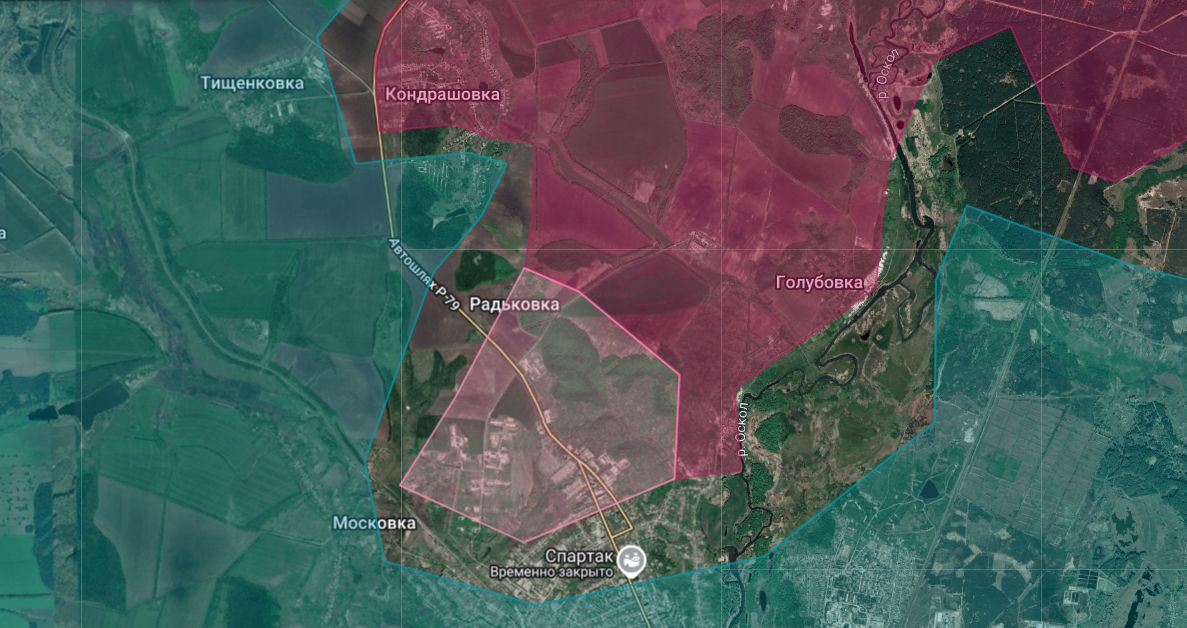 Ситуация к северу от Купянска по версии Анатолия Радова