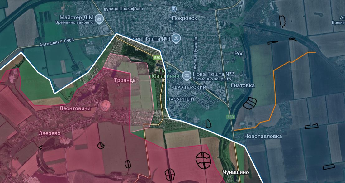 Ситуация в районе Покровска (до 2016 года — Красноармейск) по версии Анатолия Радова