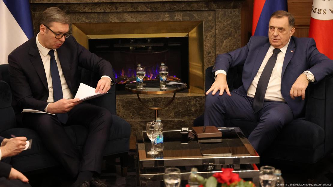 Мирослав Додик в Белграде на встрече с сербским президентом