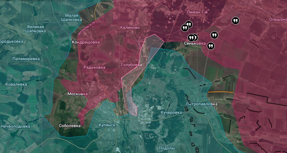 Ситуация в районе Купянска по версии Анатолия Радова