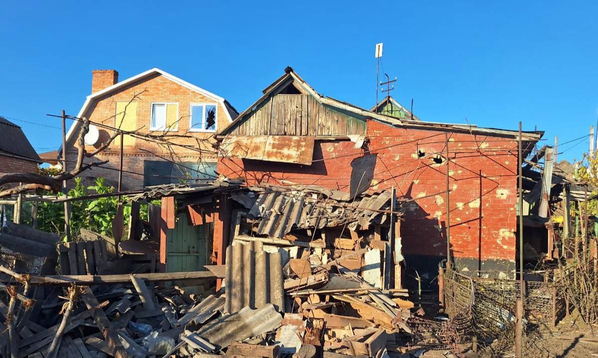 Последствия российского налета на Павлоград в Днепропетровской области
