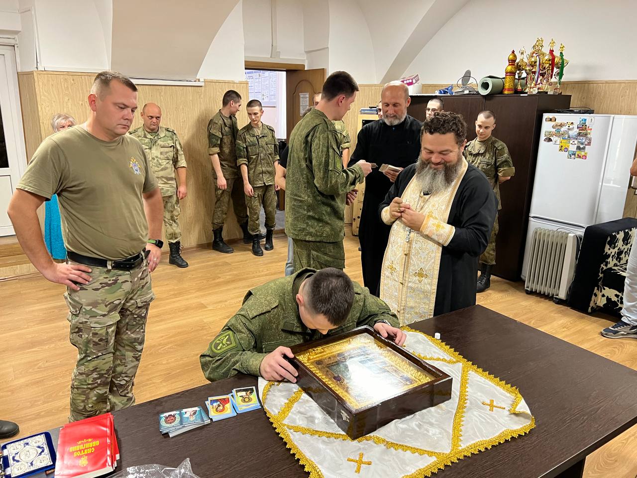 Икона в воинской части