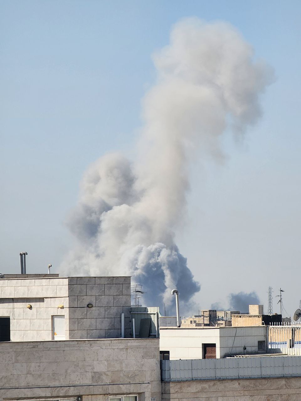 Взрывы в Тегеране. Фото: Mehr